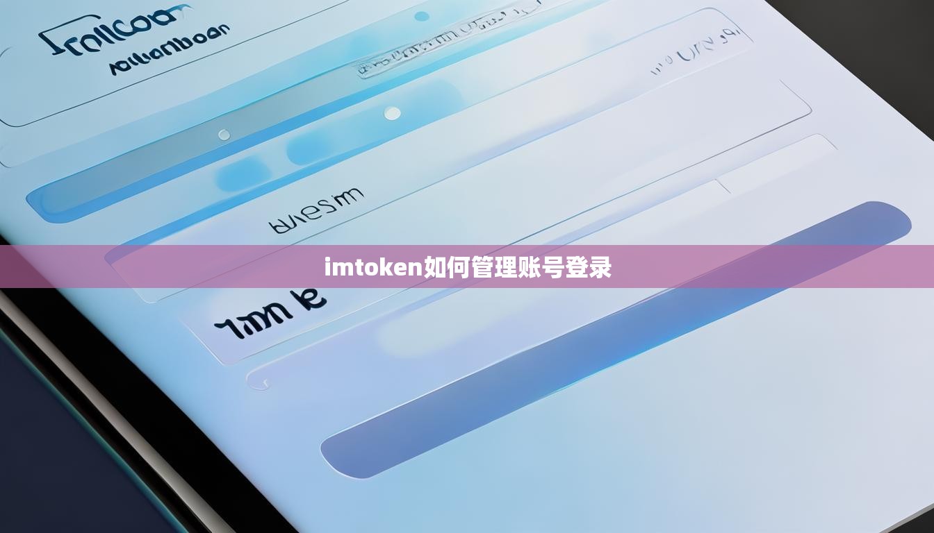 imtoken如何管理账号登录