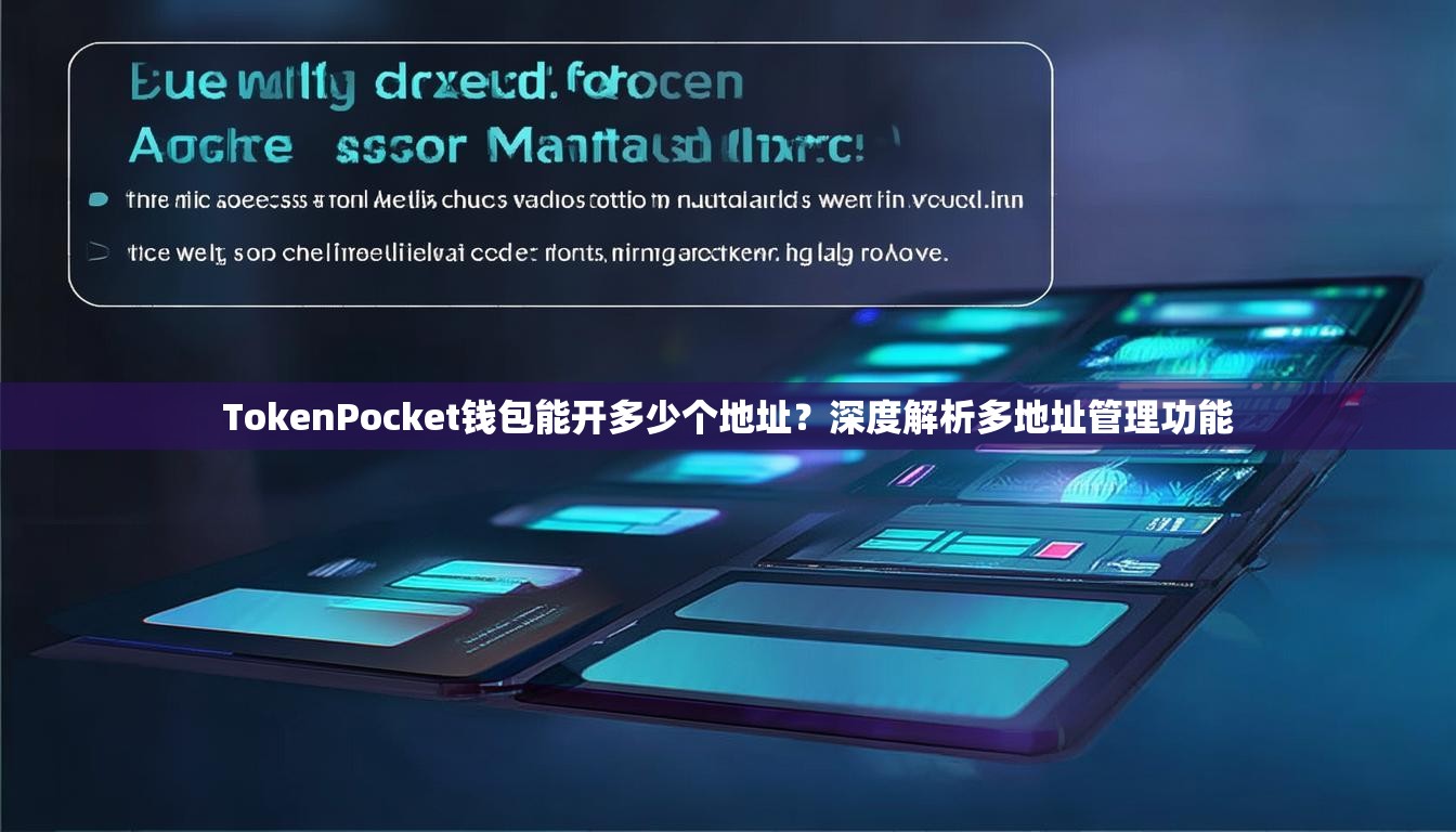 TokenPocket钱包能开多少个地址？深度解析多地址管理功能