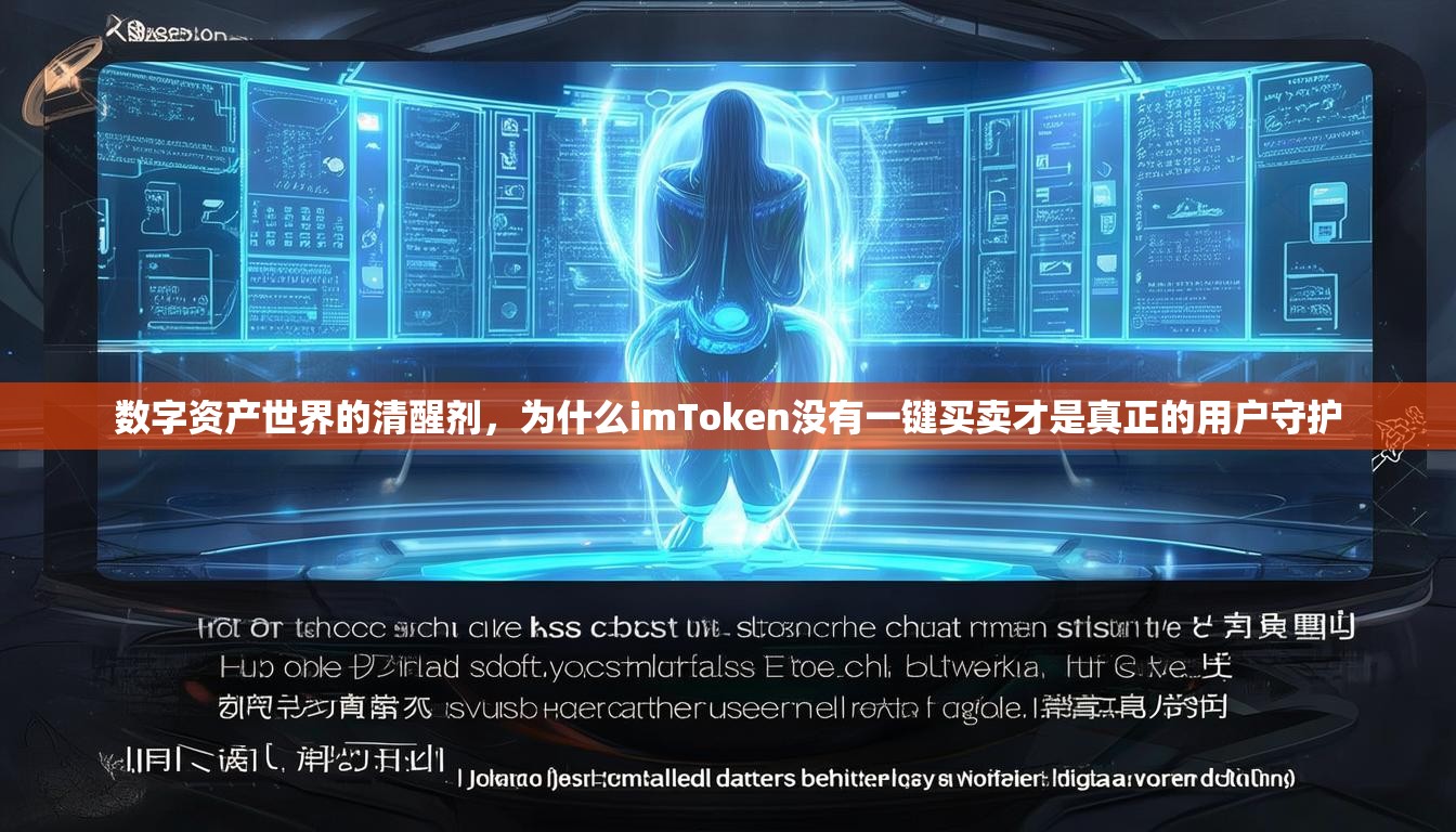 数字资产世界的清醒剂，为什么imToken没有一键买卖才是真正的用户守护