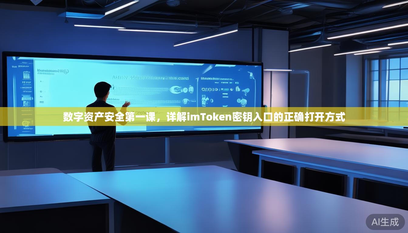 数字资产安全第一课，详解imToken密钥入口的正确打开方式