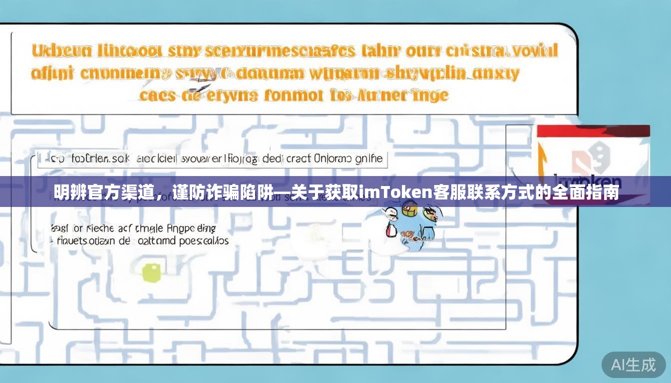 明辨官方渠道，谨防诈骗陷阱—关于获取imToken客服联系方式的全面指南