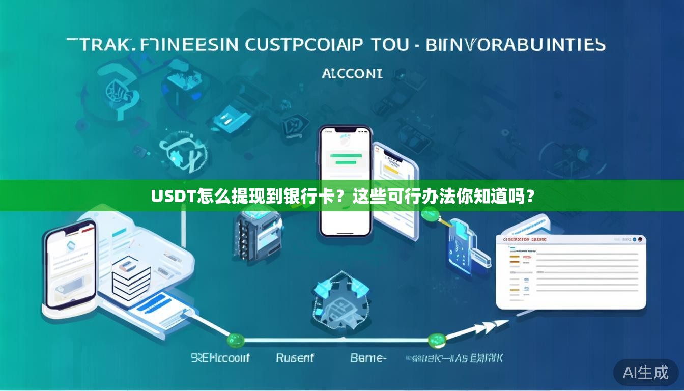 USDT怎么提现到银行卡？这些可行办法你知道吗？