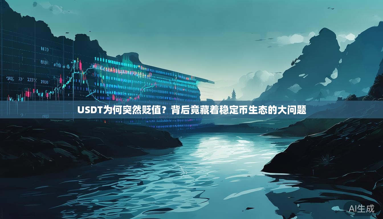 USDT为何突然贬值？背后竟藏着稳定币生态的大问题