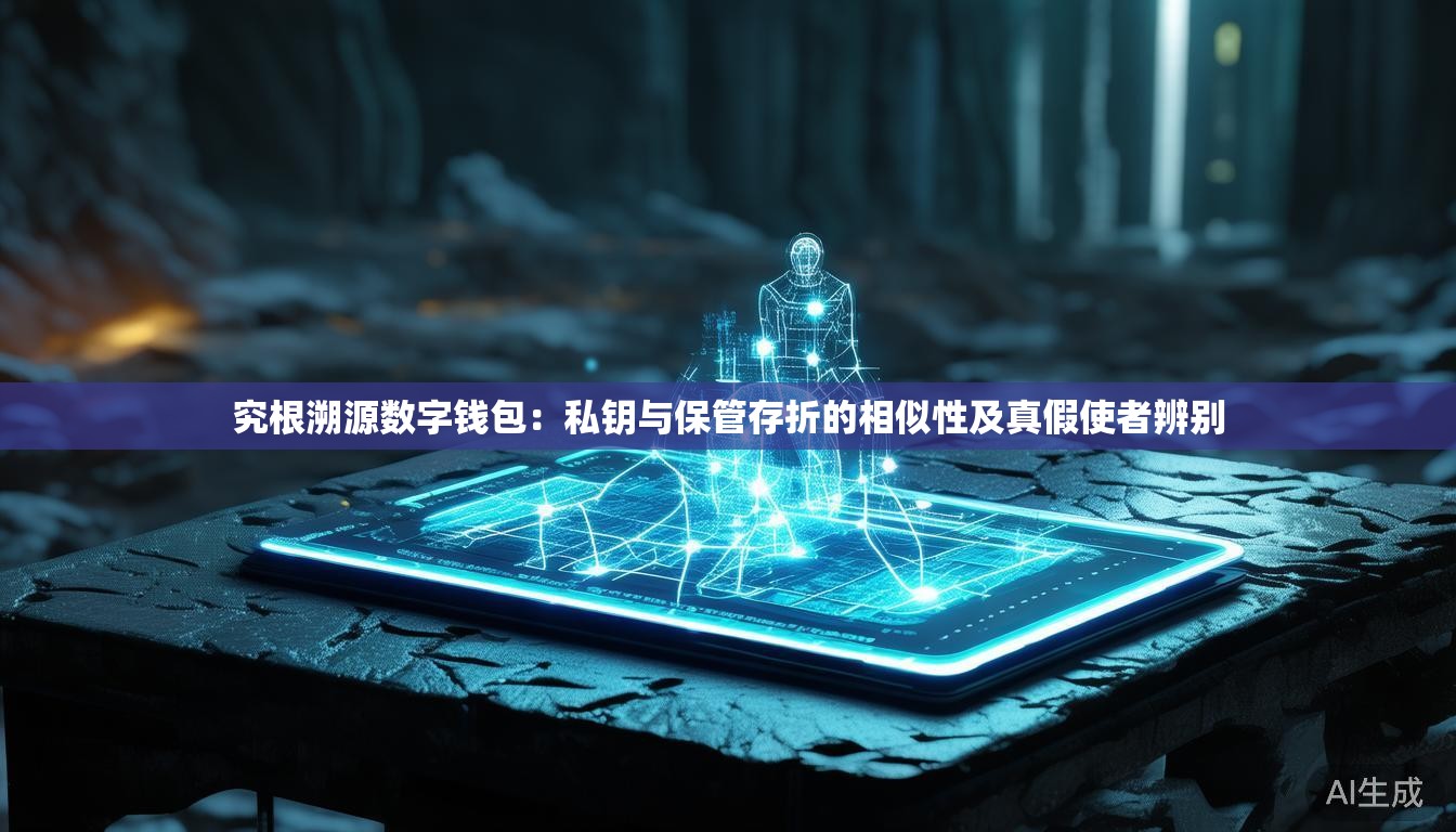 究根溯源数字钱包：私钥与保管存折的相似性及真假使者辨别
