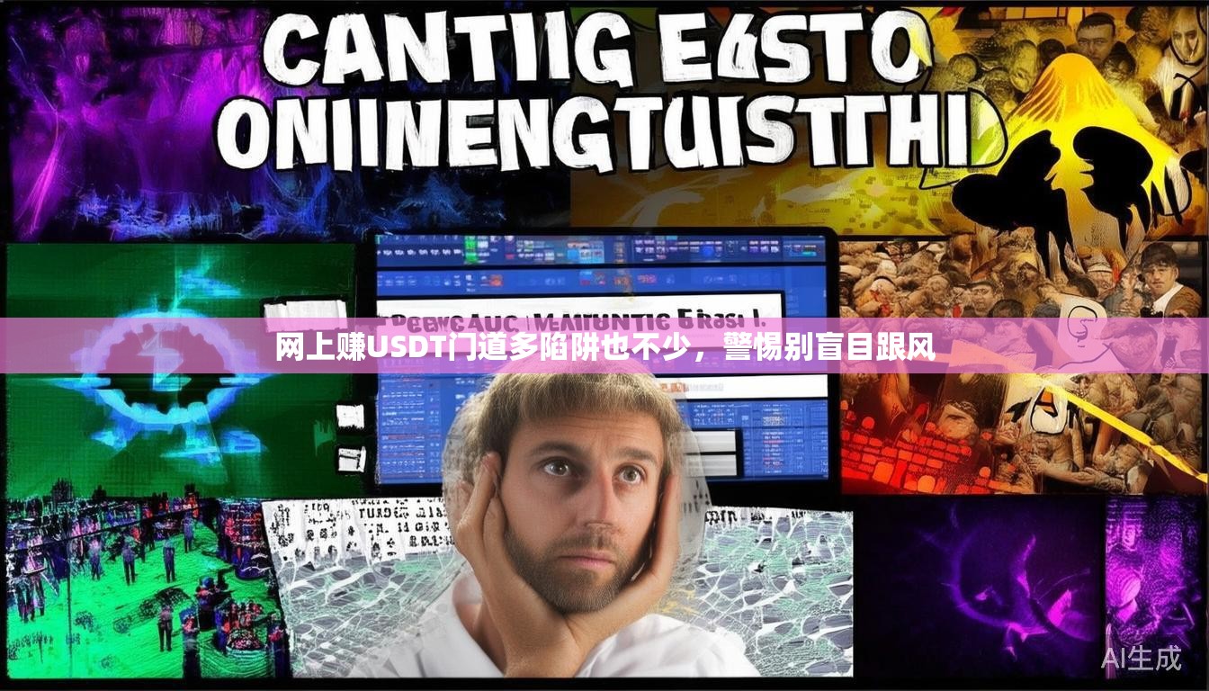 网上赚USDT门道多陷阱也不少，警惕别盲目跟风
