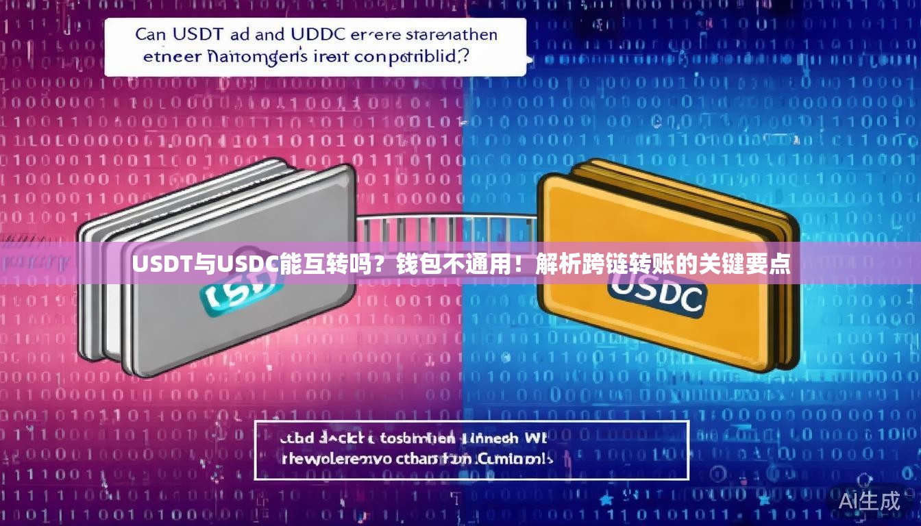 USDT与USDC能互转吗？钱包不通用！解析跨链转账的关键要点