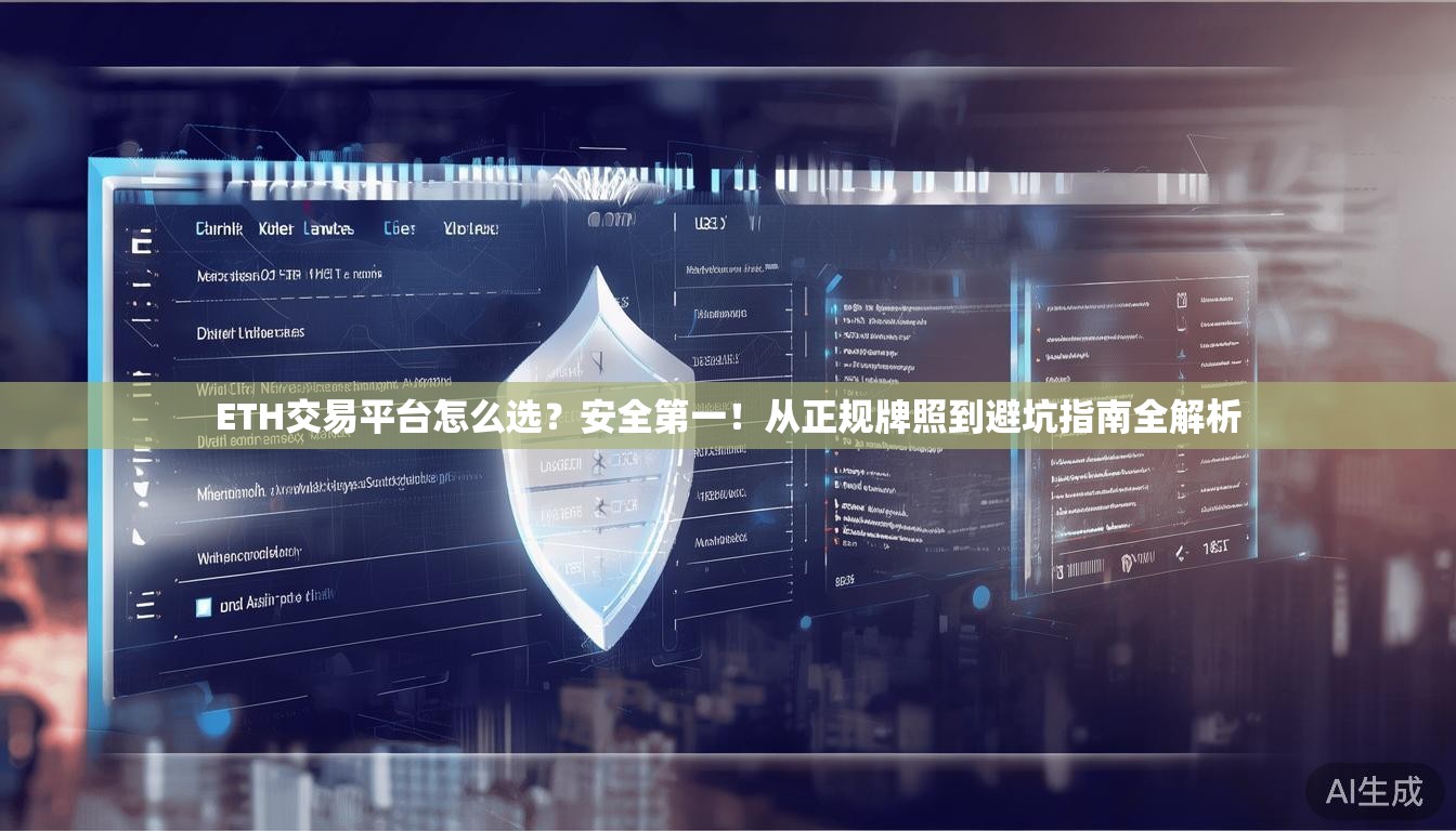 ETH交易平台怎么选？安全第一！从正规牌照到避坑指南全解析