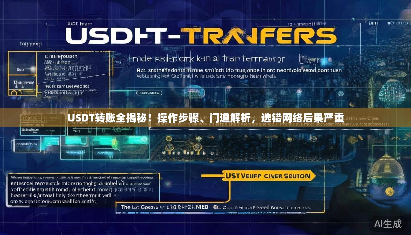 USDT转账全揭秘！操作步骤、门道解析，选错网络后果严重