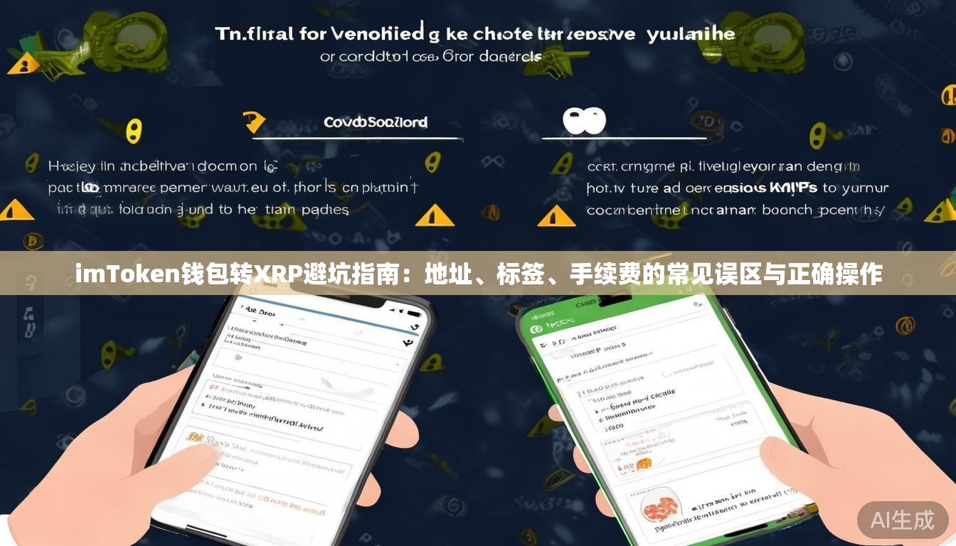 imToken钱包转XRP避坑指南：地址、标签、手续费的常见误区与正确操作