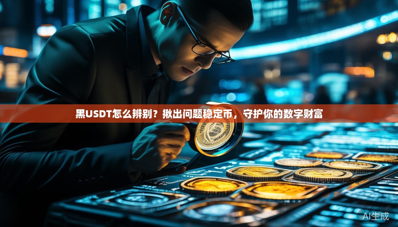 黑USDT怎么辨别？揪出问题稳定币，守护你的数字财富