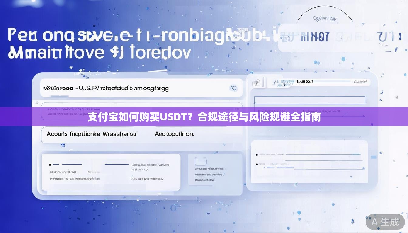 支付宝如何购买USDT？合规途径与风险规避全指南