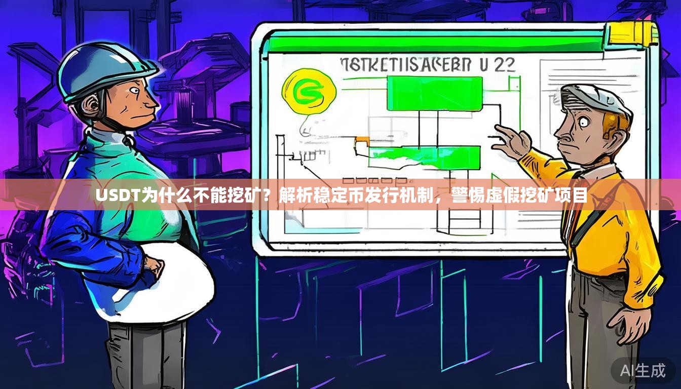 USDT为什么不能挖矿？解析稳定币发行机制，警惕虚假挖矿项目