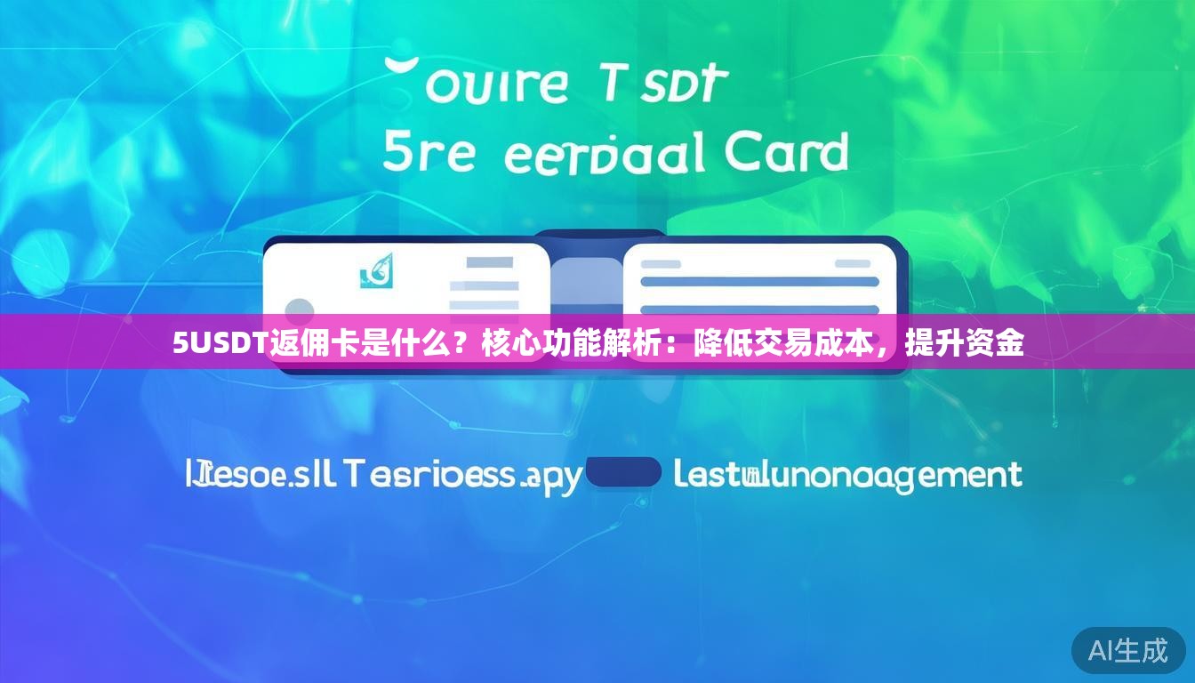 5USDT返佣卡是什么？核心功能解析：降低交易成本，提升资金