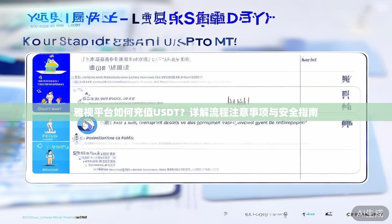 雅视平台如何充值USDT？详解流程注意事项与安全指南