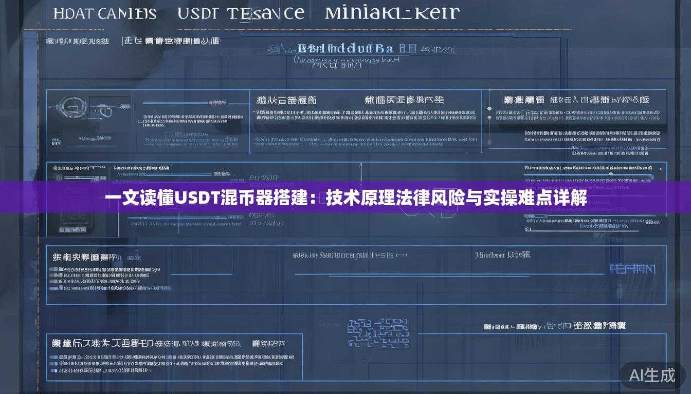 一文读懂USDT混币器搭建：技术原理法律风险与实操难点详解
