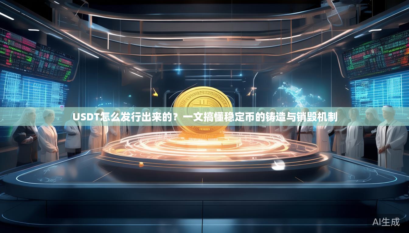 USDT怎么发行出来的？一文搞懂稳定币的铸造与销毁机制