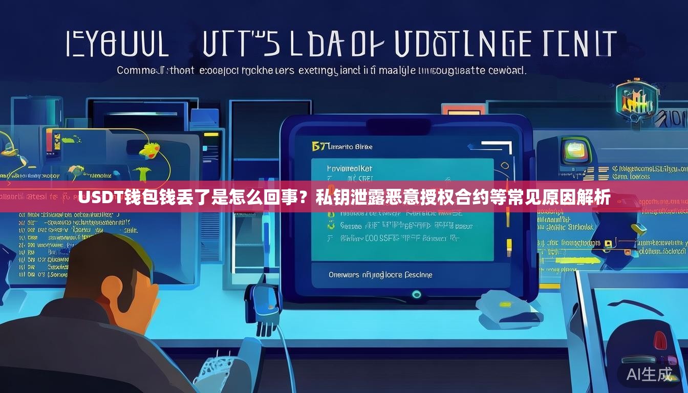 USDT钱包钱丢了是怎么回事？私钥泄露恶意授权合约等常见原因解析