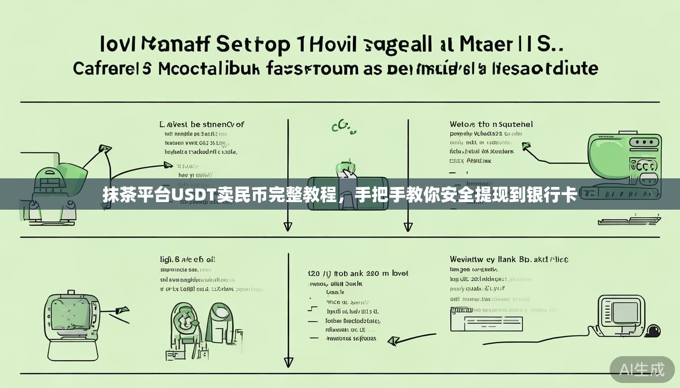 抹茶平台USDT卖民币完整教程，手把手教你安全提现到银行卡