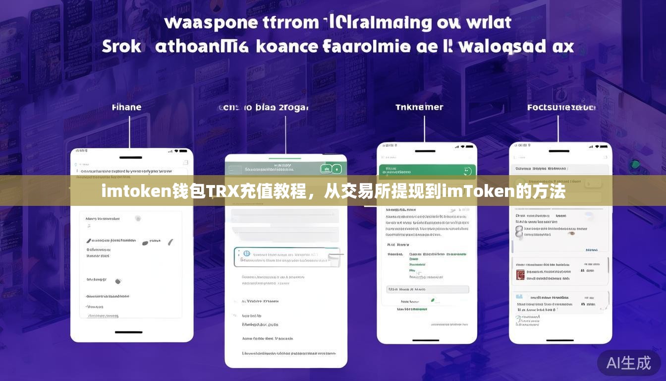 imtoken钱包TRX充值教程，从交易所提现到imToken的方法