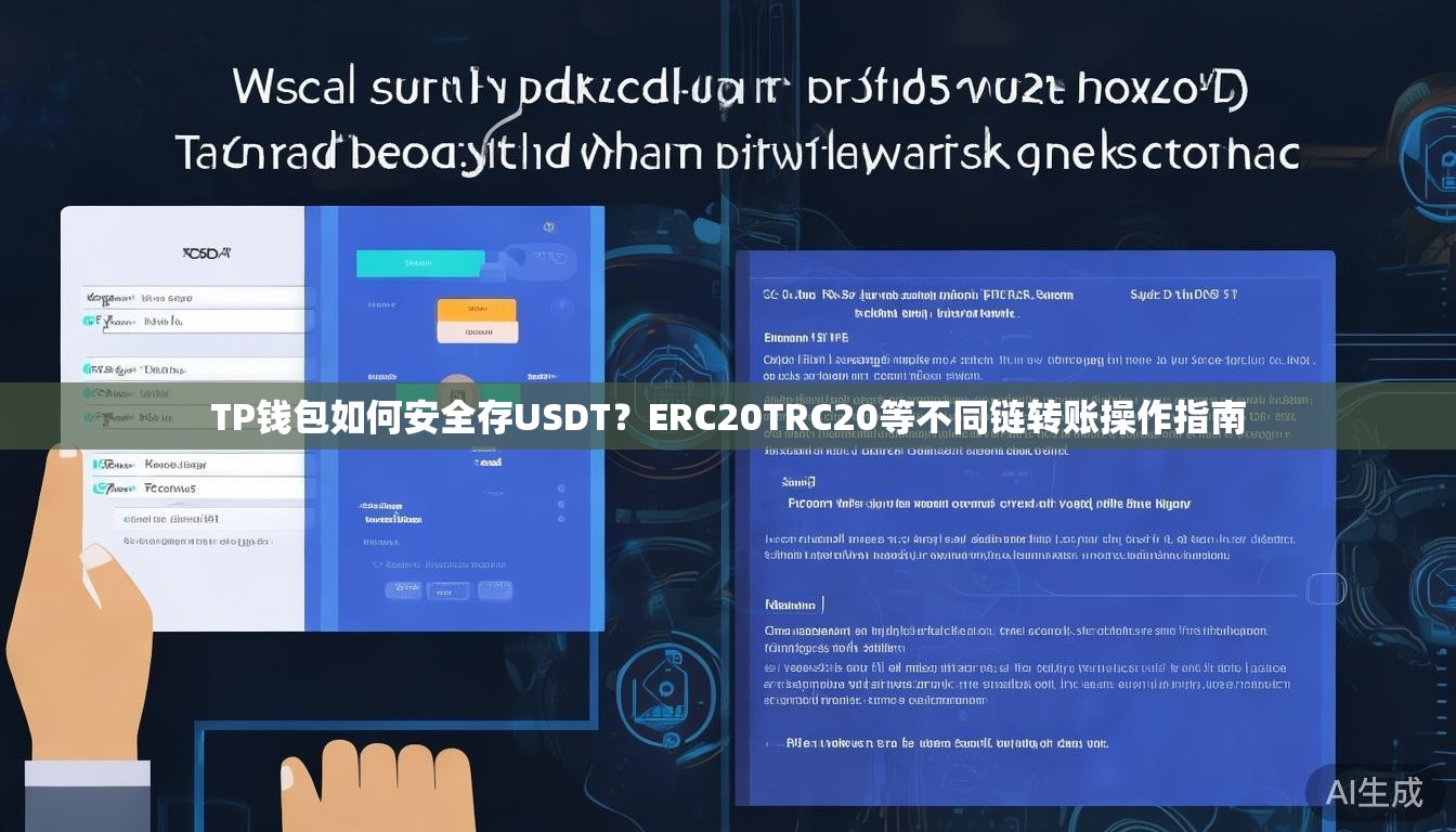 TP钱包如何安全存USDT？ERC20TRC20等不同链转账操作指南