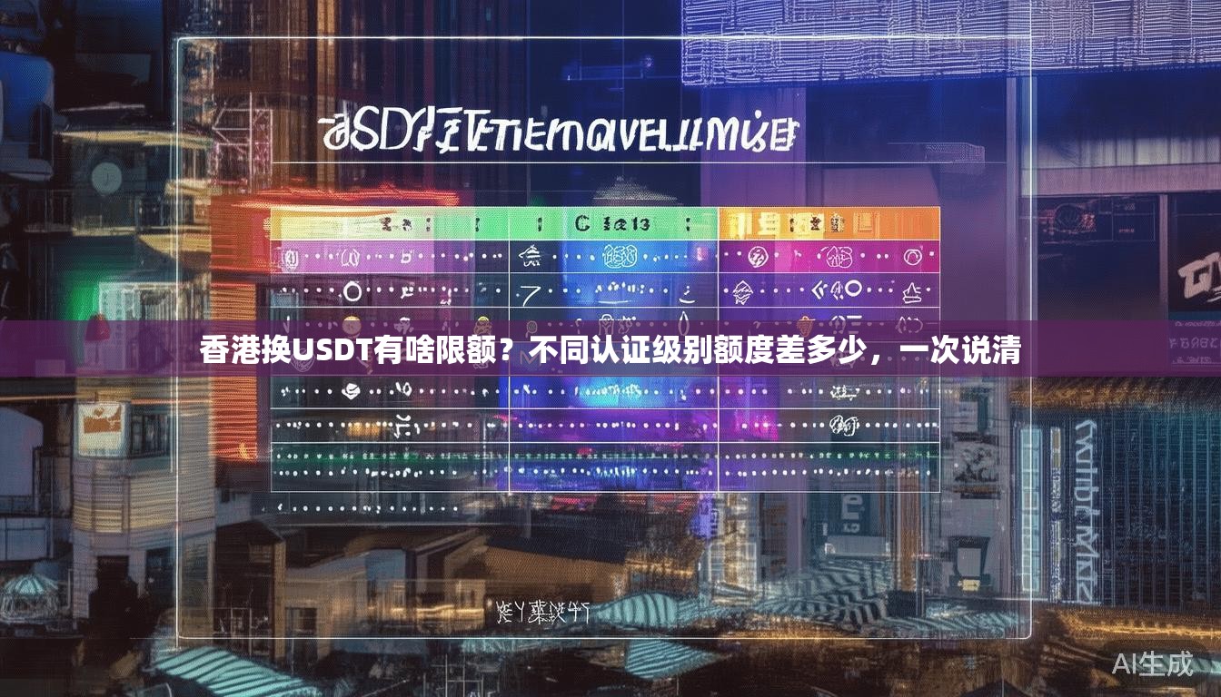 香港换USDT有啥限额？不同认证级别额度差多少，一次说清