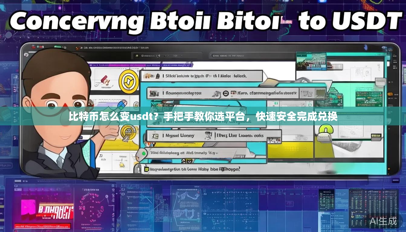比特币怎么变usdt？手把手教你选平台，快速安全完成兑换