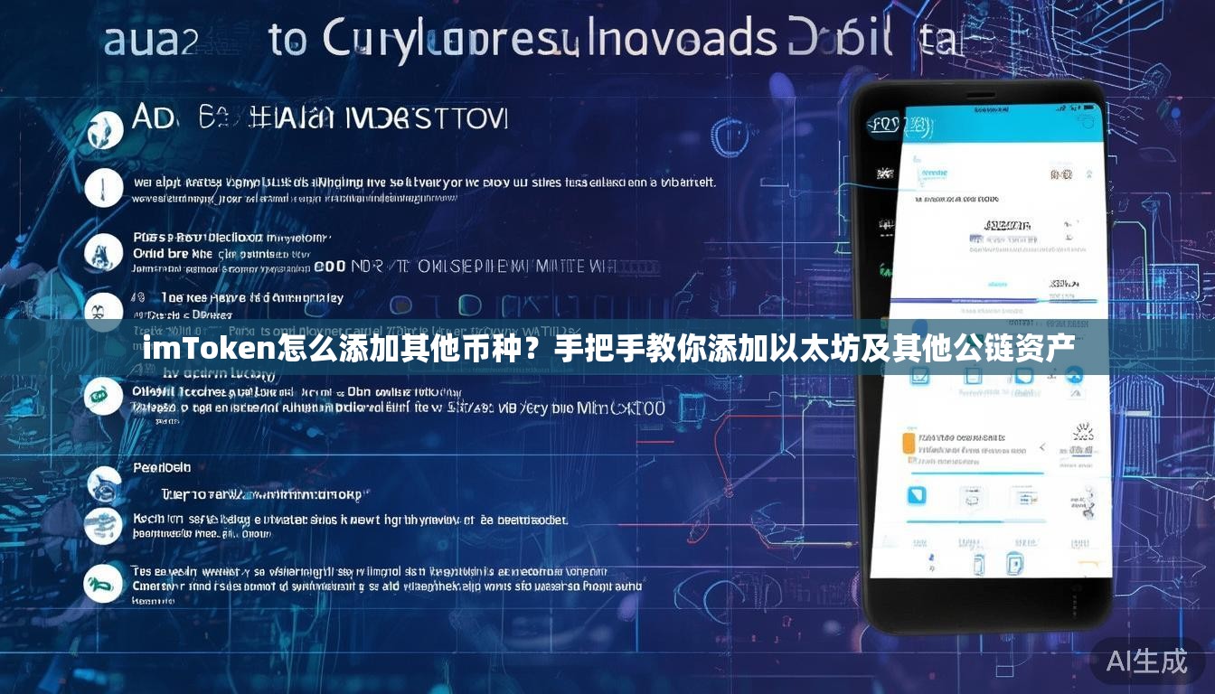 imToken怎么添加其他币种？手把手教你添加以太坊及其他公链资产